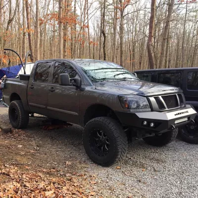 NISSAN TITAN 2003-2015 with PRECISION FRONT W.I.Y.KIT STANDARD installed