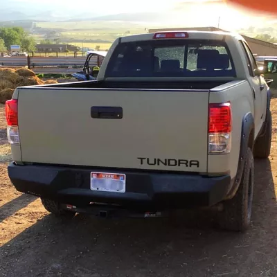 TOYOTA TUNDRA 2007-2013 with PRECISION REAR Weld It Yourself STANDARD installed
