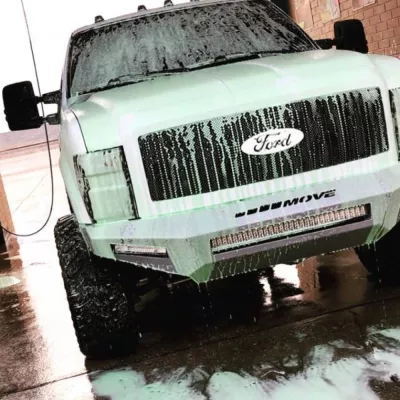 FORD F250-350 2008-2010 with PRECISION FRONT Weld It Yourself STANDARD installed