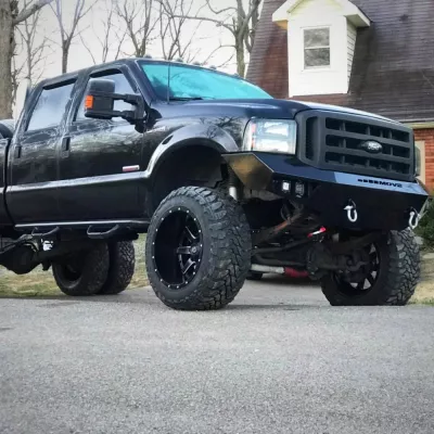 FORD F250-350 1999-2004 with PRECISION FRONT W.I.Y.KIT STANDARD installed