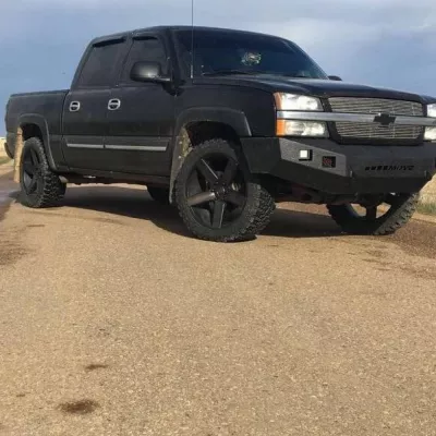 CHEVY 1500 2003-2007 with CLASSIC FRONT Weld It Yourself STANDARD installed