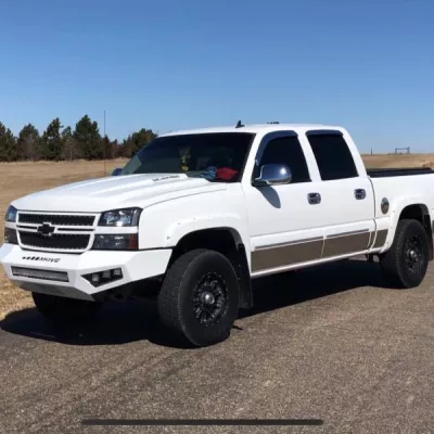 CHEVY 1500 2003-2007 with PRECISION FRONT Weld It Yourself STANDARD installed