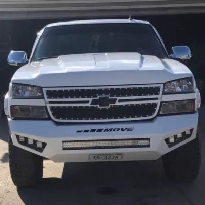 CHEVY 1500 2003-2007 with PRECISION FRONT Weld It Yourself STANDARD installed
