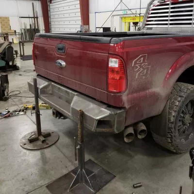 FORD F250-350 2011-2016 with CLASSIC REAR W.I.Y.KIT STANDARD installed