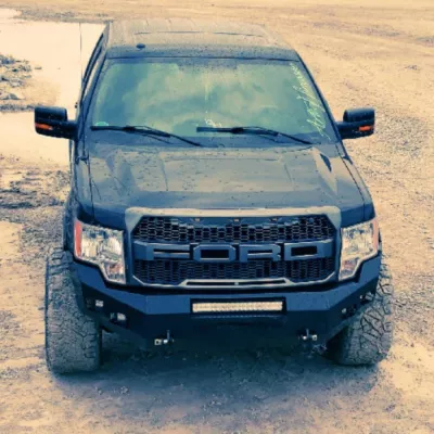 FORD F150 2009-2014 with CLASSIC FRONT Weld It Yourself STANDARD installed