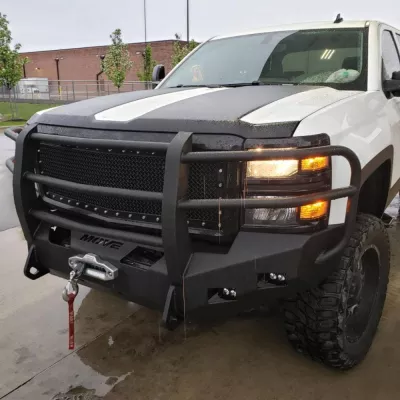 CHEVY 1500 2014-2015 with CLASSIC FRONT Weld It Yourself Offroad installed