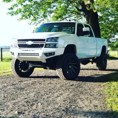 CHEVY 2500-3500HD 2003-2007 with PRECISION FRONT Weld It Yourself STANDARD installed
