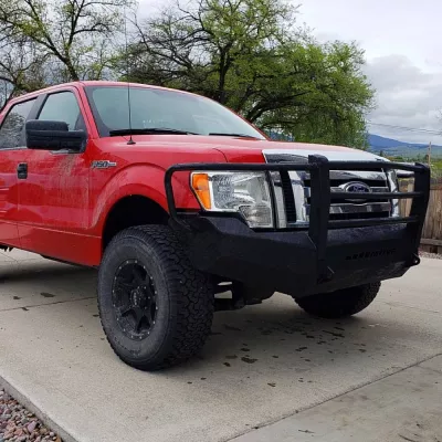FORD F150 2009-2014 with CLASSIC FRONT Weld It Yourself STANDARD installed