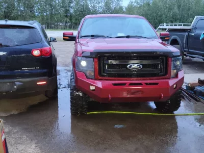 FORD F150 2009-2014 with CLASSIC FRONT Weld It Yourself STANDARD installed