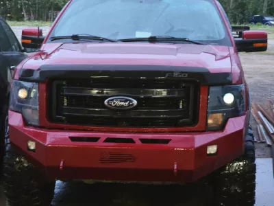 FORD F150 2009-2014 with CLASSIC FRONT Weld It Yourself STANDARD installed