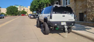 CHEVY TAHOE 1992-1999 with CLASSIC REAR Weld It Yourself STANDARD installed