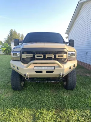 FORD F250-350 1999-2004 with CLASSIC FRONT W.I.Y.KIT STANDARD installed