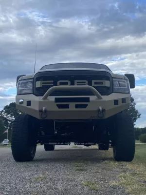 FORD F250-350 1999-2004 with CLASSIC FRONT W.I.Y.KIT STANDARD installed