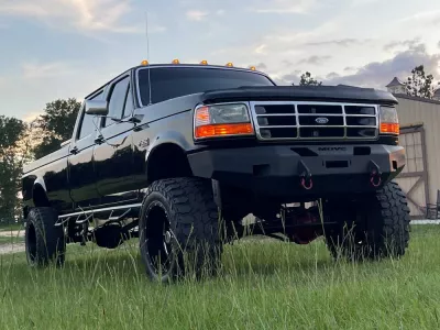FORD F250-350 1992-1998 with CLASSIC FRONT W.I.Y.KIT OFFROAD installed