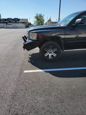 DODGE DAKOTA 2005-2011 with CLASSIC FRONT Weld It Yourself Offroad installed