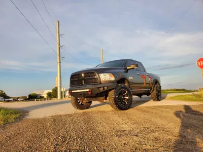 DODGE 1500 2013-2024 [INCLUDES 1500 CLASSIC] with PRECISION FRONT W.I.Y.KIT STANDARD installed