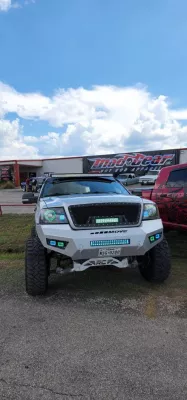 FORD F150 2004-2008 with PRECISION FRONT Weld It Yourself STANDARD installed