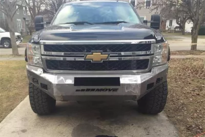 CHEVY 2500-3500HD 2011-2014 with CLASSIC FRONT Weld It Yourself STANDARD installed