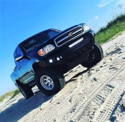 TOYOTA TUNDRA 2000-2002 [ACCESS CAB] with CLASSIC FRONT Weld It Yourself STANDARD installed