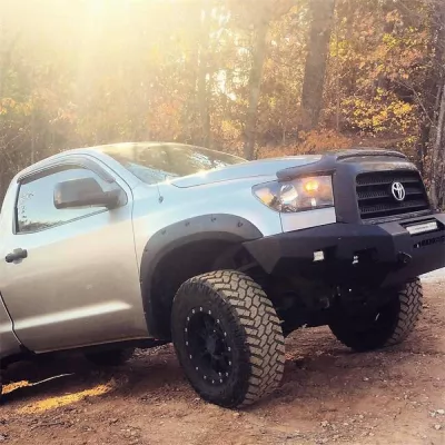 TOYOTA TUNDRA 2007-2013 with CLASSIC FRONT Weld It Yourself STANDARD installed