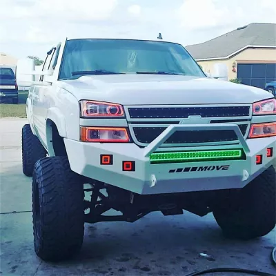 CHEVY 2500-3500HD 2003-2007 with CLASSIC FRONT Weld It Yourself STANDARD installed