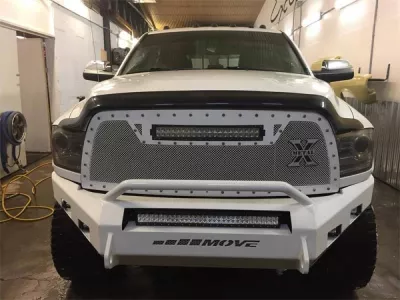 DODGE 2500-3500 2010-2018 with CLASSIC FRONT Weld It Yourself STANDARD installed