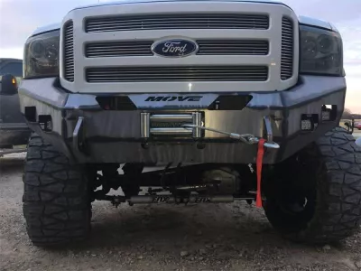 FORD F250-350 2005-2007 with CLASSIC FRONT Weld It Yourself Offroad installed