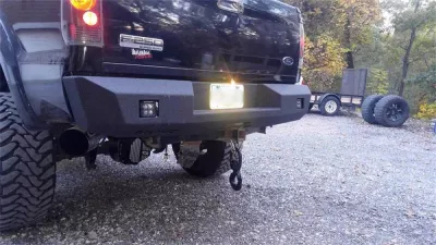 FORD F250-350 2005-2007 with CLASSIC REAR Weld It Yourself STANDARD installed