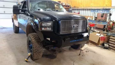 FORD F250-350 2011-2016 with CLASSIC FRONT W.I.Y.KIT STANDARD installed