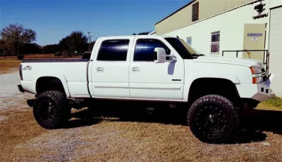 CHEVY 2500-3500HD 2003-2007 with CLASSIC FRONT Weld It Yourself STANDARD installed