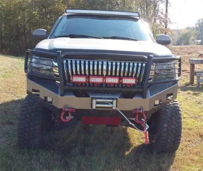 CHEVY SUBURBAN 1500 2007-2014 with CLASSIC FRONT Weld It Yourself Offroad installed
