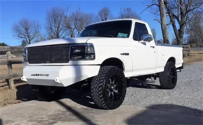 FORD F150 1992-1996 with CLASSIC FRONT Weld It Yourself STANDARD installed