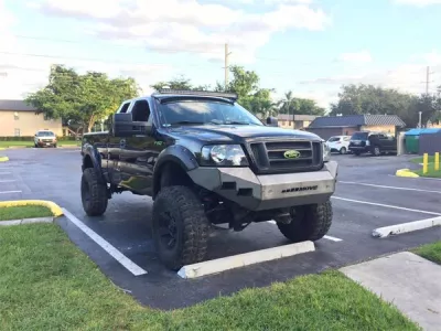 FORD F150 2004-2008 with CLASSIC FRONT Weld It Yourself STANDARD installed