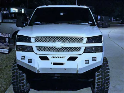 CHEVY 1500 2003-2007 with CLASSIC FRONT Weld It Yourself Offroad installed