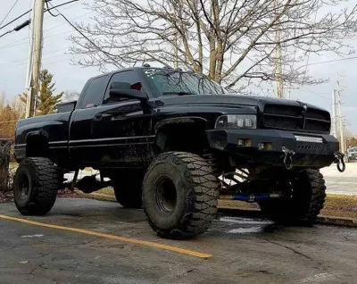 DODGE 1500 1994-2001 with CLASSIC FRONT Weld It Yourself STANDARD installed