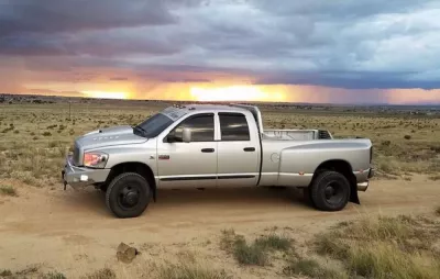 DODGE 2500-3500 2006-2009 with CLASSIC FRONT Weld It Yourself Offroad installed