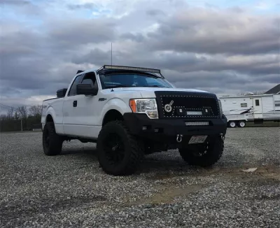 FORD F150 2009-2014 with CLASSIC FRONT Weld It Yourself STANDARD installed