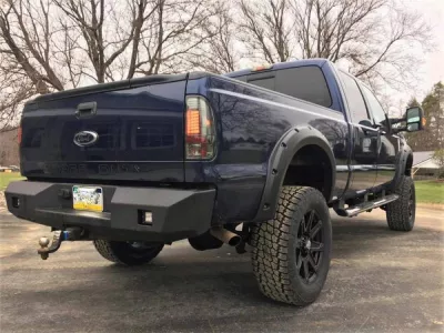 FORD F250-350 2008-2010 with CLASSIC REAR Weld It Yourself STANDARD installed
