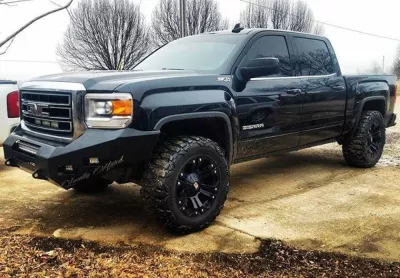 GMC 1500 2014-2015 with CLASSIC FRONT W.I.Y.KIT STANDARD installed