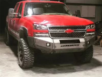 CHEVY 2500-3500HD 2003-2007 with CLASSIC FRONT Weld It Yourself STANDARD installed
