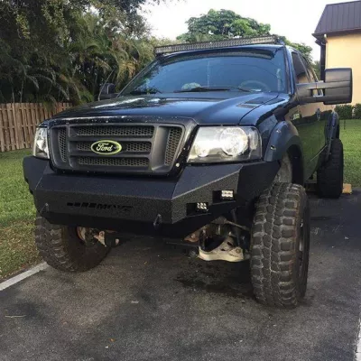 FORD F150 2004-2008 with CLASSIC FRONT Weld It Yourself STANDARD installed