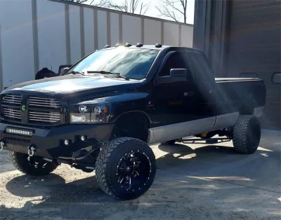 DODGE 2500-3500 2006-2009 with CLASSIC FRONT Weld It Yourself STANDARD installed