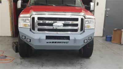 FORD F250-350 2005-2007 with CLASSIC FRONT Weld It Yourself STANDARD installed