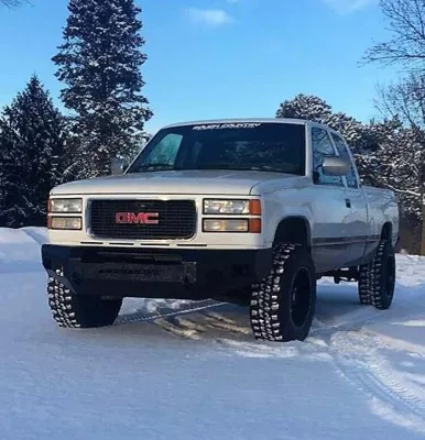 GMC 1500 1988-1998 with CLASSIC FRONT W.I.Y.KIT STANDARD installed