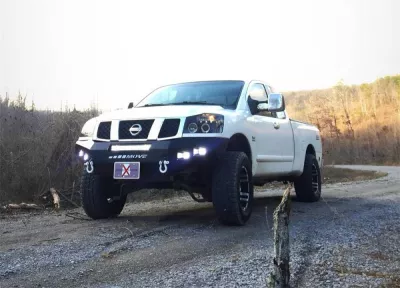 NISSAN TITAN 2003-2015 with CLASSIC FRONT Weld It Yourself STANDARD installed