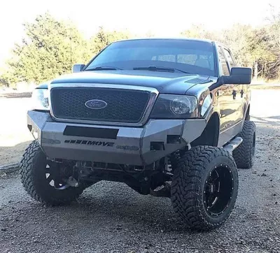 FORD F150 2004-2008 with CLASSIC FRONT Weld It Yourself STANDARD installed