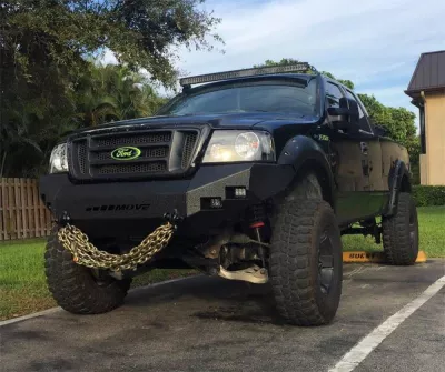 FORD F150 2004-2008 with CLASSIC FRONT Weld It Yourself STANDARD installed