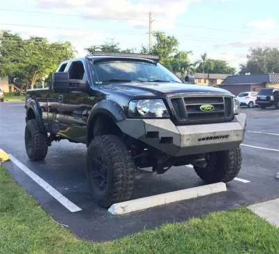 FORD F150 2004-2008 with CLASSIC FRONT Weld It Yourself STANDARD installed