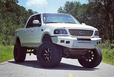 FORD F150 1999-2003 with CLASSIC FRONT Weld It Yourself STANDARD installed
