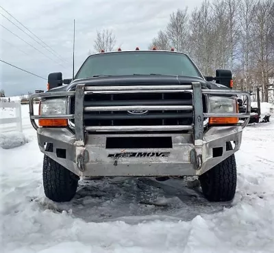 FORD F250-350 1999-2004 with CLASSIC FRONT W.I.Y.KIT STANDARD installed